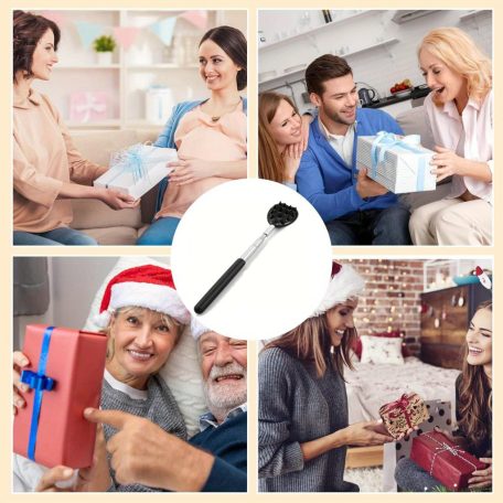61 cm-es teleszkópos kaktusz hátvakaró ergonomikus fogantyúval Zöld