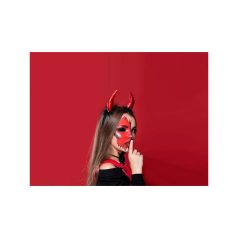   Ördög szarv fejpánt Halloween farsanghoz - gyerekek és felnőtteknek.
