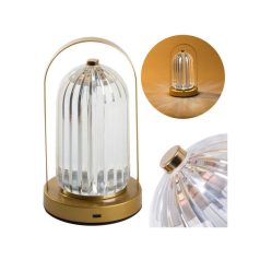   Éjjeli lámpa asztal kristály LED lámpa érintős - gyerekszoba, olvasólámpa, éjjeliszekrény - modern design