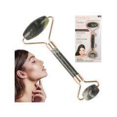   Nefelejcs görgős arc masszírozó - anti-aging, bőrfeszesítő, ráncok ellen, természetes kő, arcfeszesítő eszköz