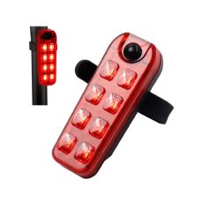   Kerékpár hátsó lámpa LED USB töltésű kerékpár világítás