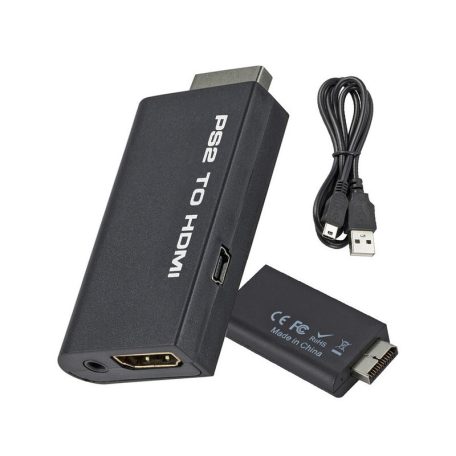 PS2 HDMI átalakító hangkonverterrel - PS2 HDMI adapter - PS2 HDMI átalakító - PS2 HDMI hangadapter - PS2 HDMI konverter