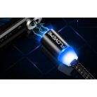Mágneses, 1 méteres világító lightning kábel