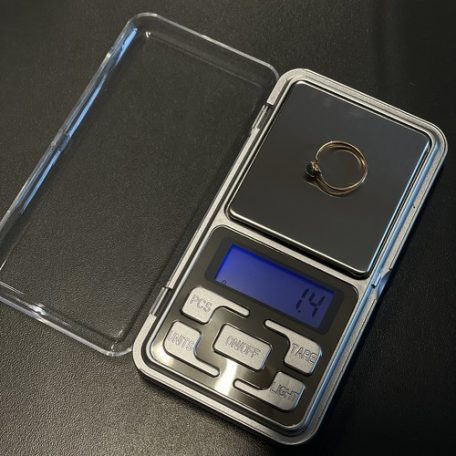 Zsebmérleg 500x0,1g Ruhhy 24209