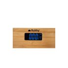 Fa burkolatú LCD fürdőszobai mérleg - Ruhhy 22522