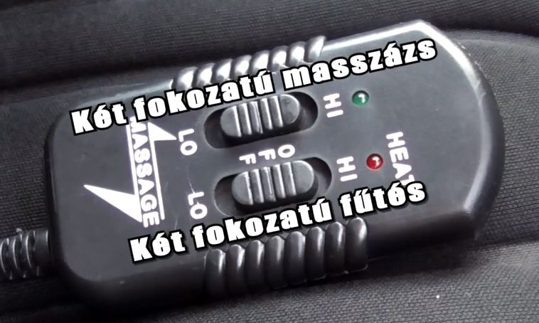 Autó ülésvédő, fűthető üléshuzat, masszázsülés